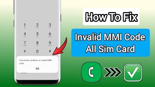 How To Fix Connection Problem Or Invalid MMI Code [2023] | How To Fix Invalid MMI Code