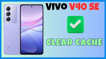 Vivo V40 SE 5g How to Clear Cache / Temporary Memory