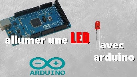 allumer une LED avec ARDUINO [arduino #1]