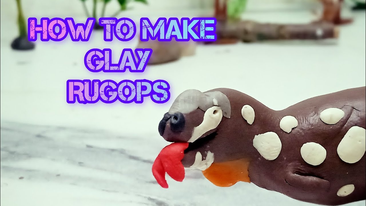 Rugops primus / Claymotion tutorial