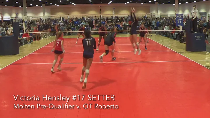 Victoria Hensley #17 Highlights from Molten v OT R...