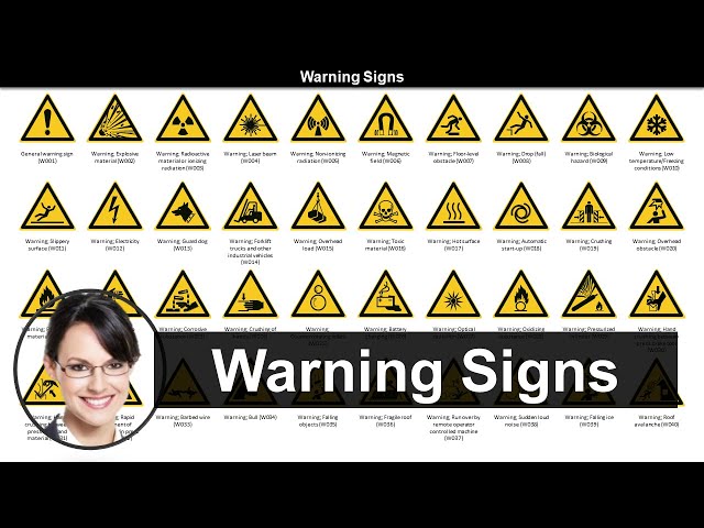 Warning Signs | Health and Safety at Work | Updated with Voice class=