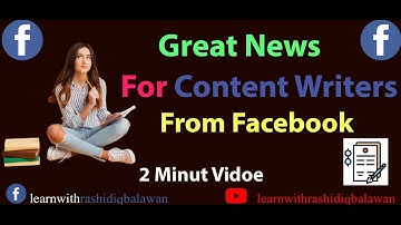 How to Write and monetize articles on Facebook profile, Facebook instant Article option. Great news