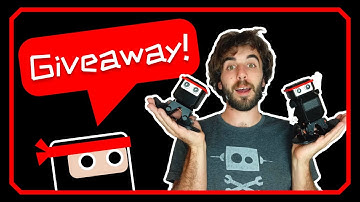Otto Ninja robot kit Giveaway winner announcement and interview with creator Sebastian Coddington