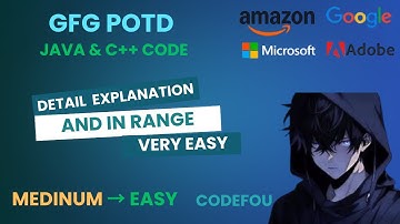 AND in Range | GFG POTD | Java & C++ code | 26-11-2025 | GFG | Bit Manipulation