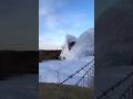 Trains plowing snow #train #plowingsnow #snow #shorts