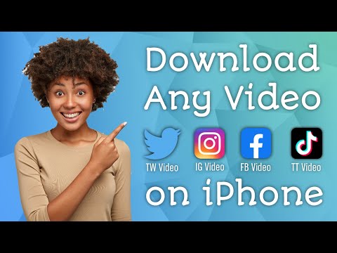 How to Download ANY Video on iPhone | Instagram, Facebook, Twitter e.t.c