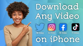 How to Download ANY Video on iPhone | Instagram, Facebook, Twitter e.t.c screenshot 2