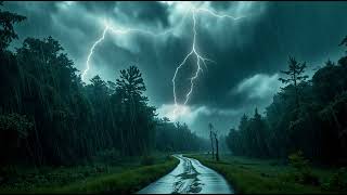 ⛈️ AI Dynamic Storm: 8 Hrs Immersive Rain & Thunder