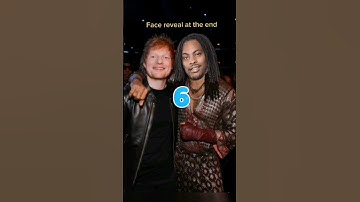 Guess the guy by Ed Sheeran #guesswho #guessthecelebrity