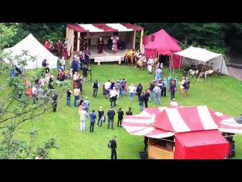 Mittelalter in Bielefeld: Sparrenburgfest 2014 eröffnet