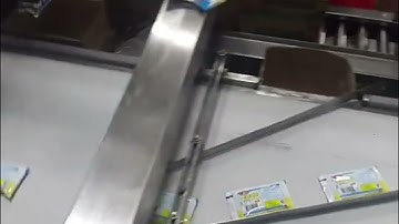 Delta robot spider arm sorting machine for biscuit sachet