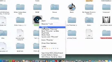 Mac Tutorial - How To Change Your Folder Icons