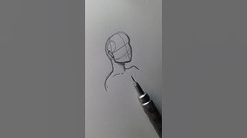 How to Get 3/4 Head Proportions Right? ✏️🔥 #foryou #art #foryou #howtodraw #easydrawing #tutorial
