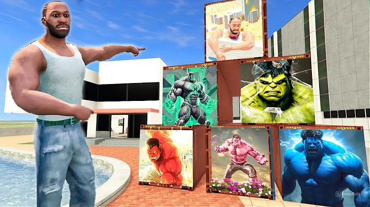 FRANKLIN OPEN MYSTERY HULK CONTAINERS - INDIAN BIKE DRIVING 3D