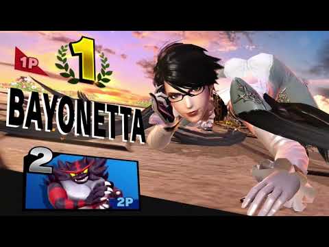 【スマブラSP】ベヨネッタ好撃墜・0％即死コンボ集