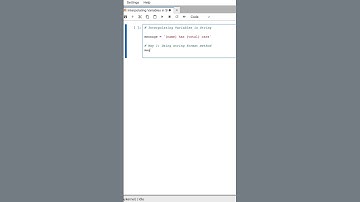 Python (Part 1) - Interpolating Variables in String #python #coding #programming