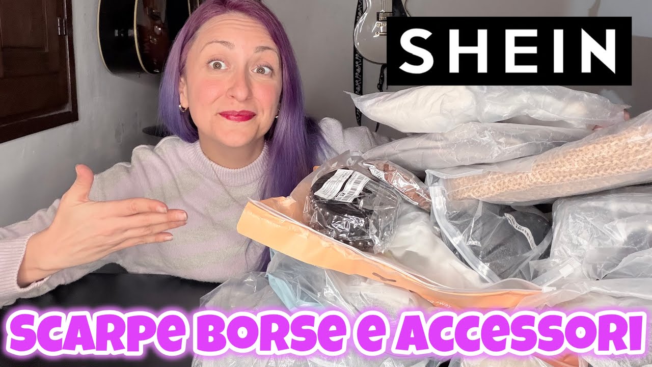 Mega UNBOXING SHEIN SCARPE E BORSE 