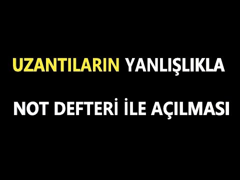 dll uzantılarının yanlışlıkla not defteri ile açılması