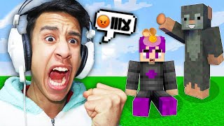 إذا عصبت ينتهي الفيديو - أسوء تحدي بالعبة ماين كرافت ... !؟🔥😱