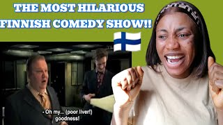 Reaction to Jopet Show - Risto ( Finnish Comedy)
