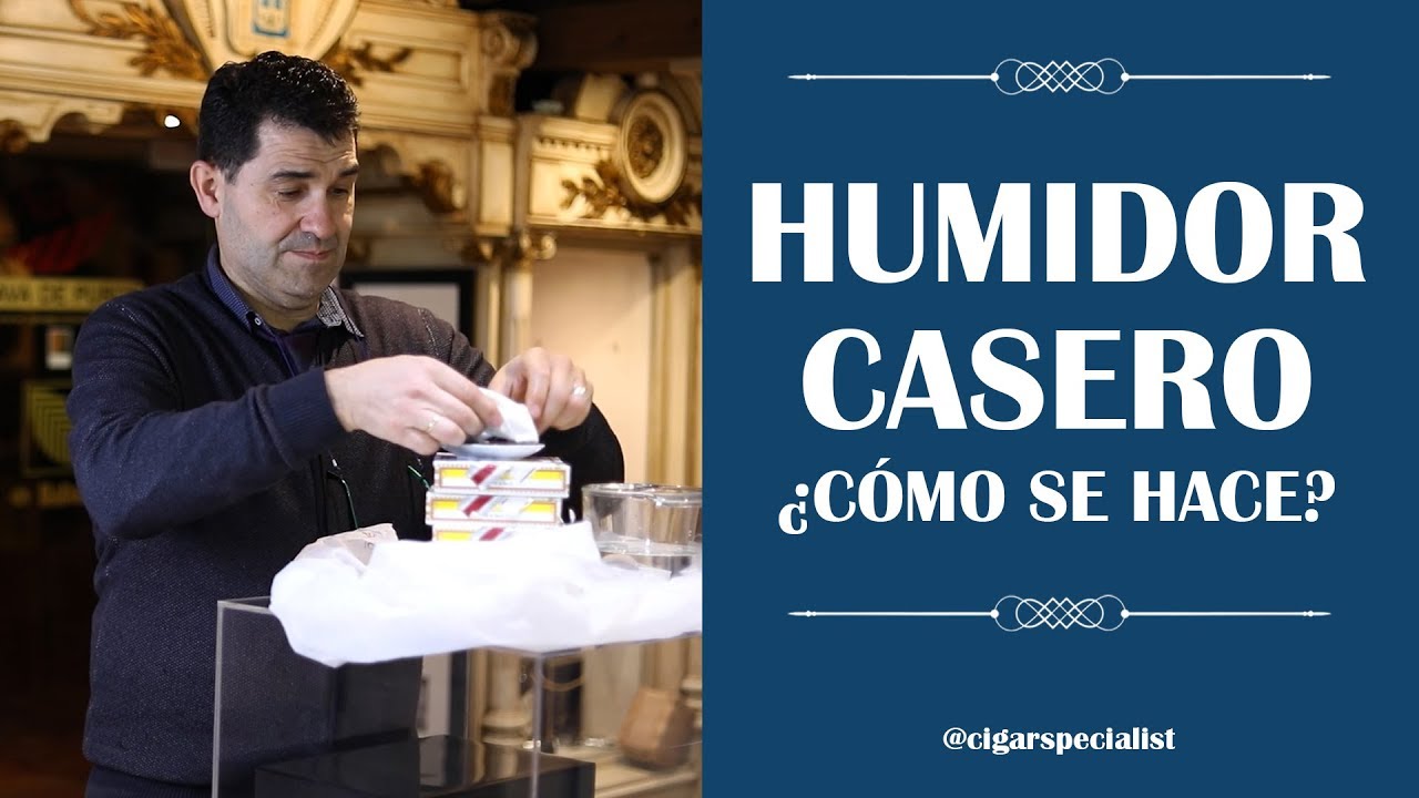 📦 ¿CÓMO HACER un HUMIDOR CASERO? SIN DINERO Cigar Specialist
