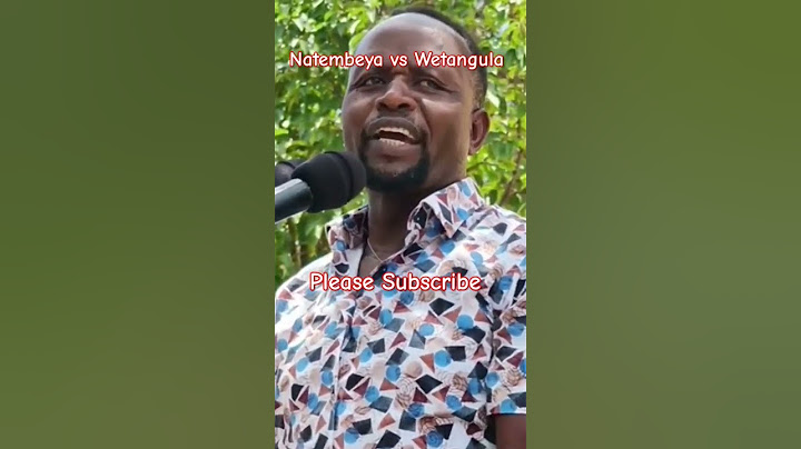 NATEMBEYA | Wetangula is misleading our people #citizentvlive #railaodinga #azimiotv #ruto #ntvnews
