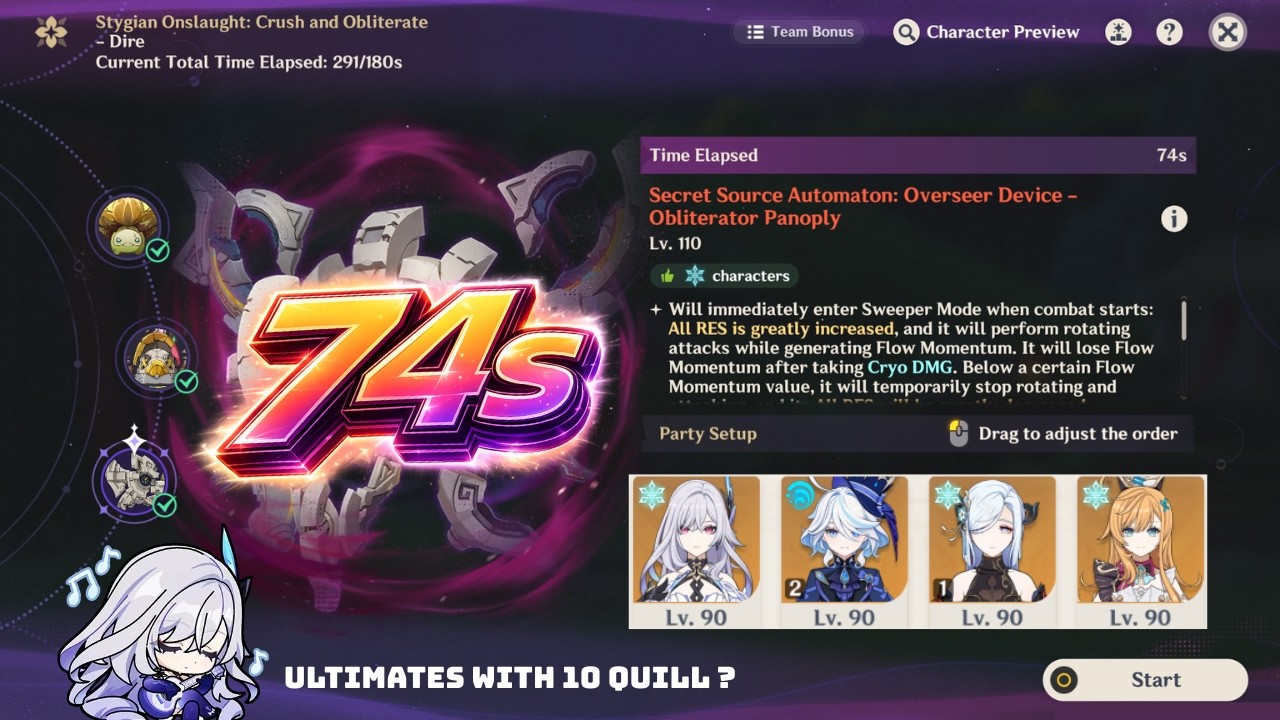 C0R1 Skirk Dire SSA Overseer Device 74s Hybrid Combo