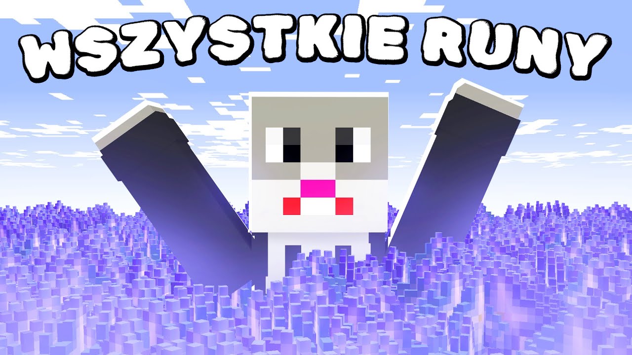 JAK ZDOBYŁEM NAJMOCNIEJSZE RUNY W MINECRAFT...