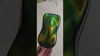 Pintura Camale&oacute;n Galaxy VERDE-COBRE-ORO video