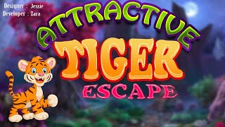 G4K Attractive Tiger Escape Game Walkthrough screenshot 2