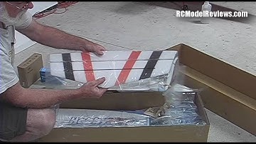 Unboxing the HobbyKing FPV RC model plane