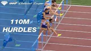 Aries Merritt wins the Men's 110m Hurdles - IAAF Diamond League Rome 2017