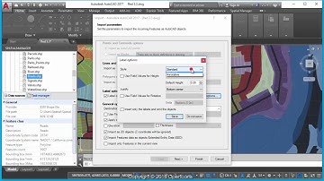 Labels also for linear elements while importing (v3.3) (AutoCAD) - Spatial Manager Blog