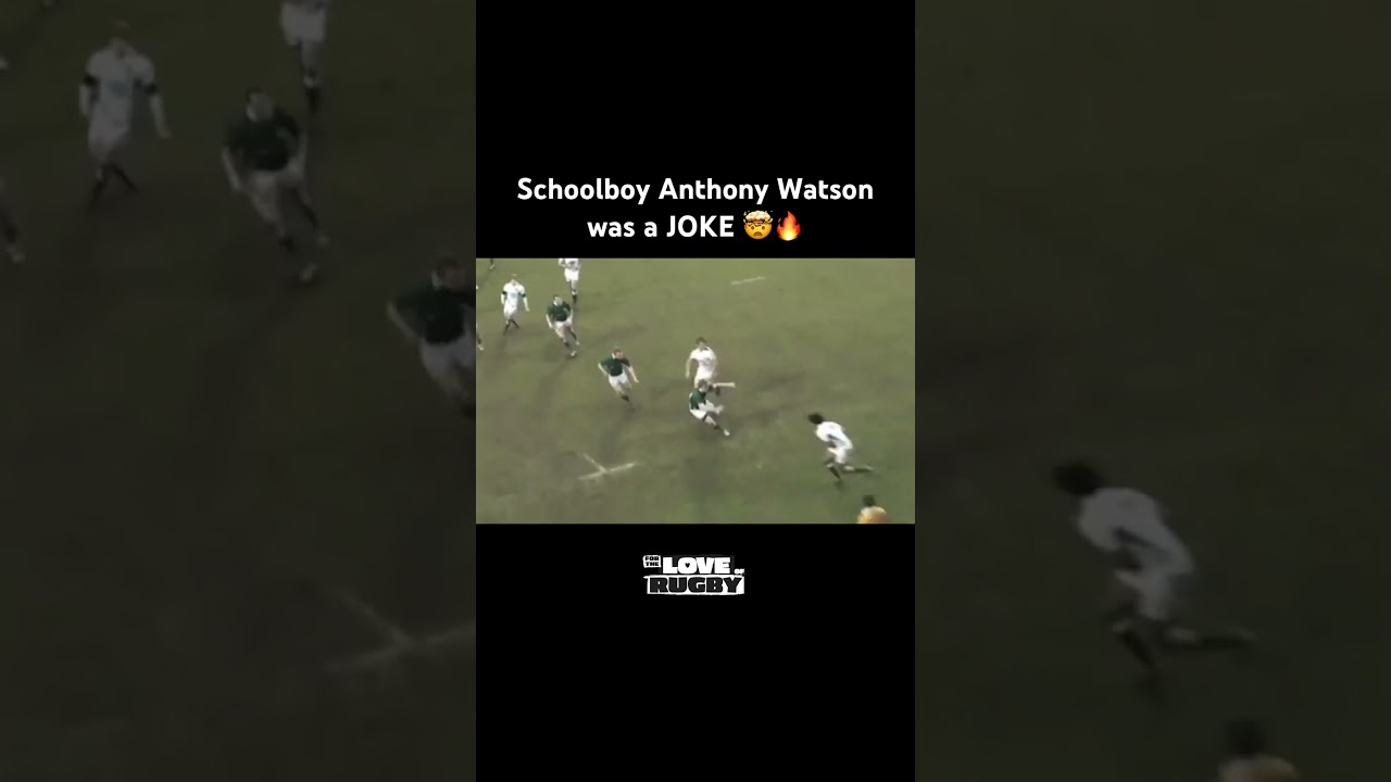 Streets won’t forget schoolboy Anthony Watson. Or his haircut in this 🤣