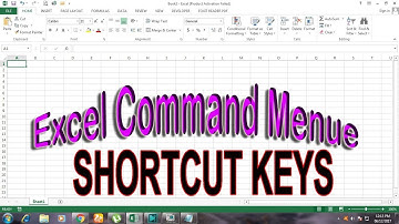 Excel 2013/16 tutorial No.2 "shortcut keys" (PASHTO)