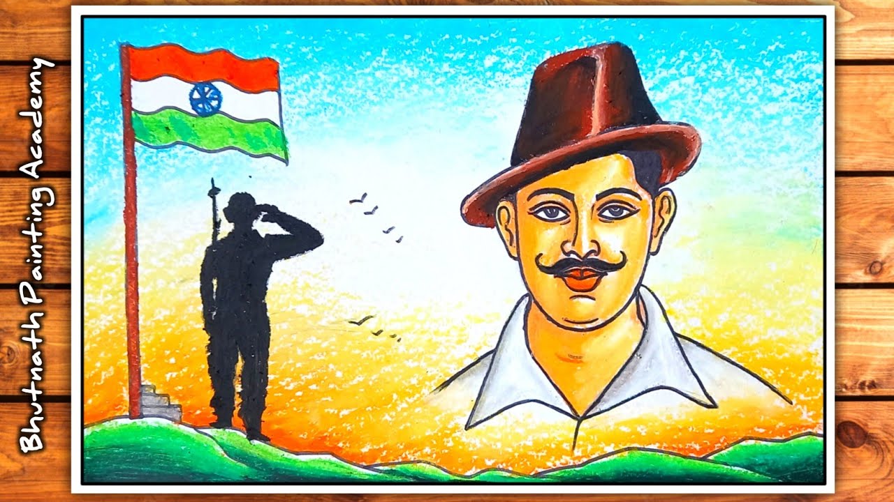 illustration of Tricolor India background with Nation Hero and Freedom  Fighter like … | Independence day drawing, Indian freedom fighters, Freedom  fighters of india