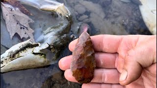 Arrowhead hunting In the Ohio Valley. The summer drought is over.