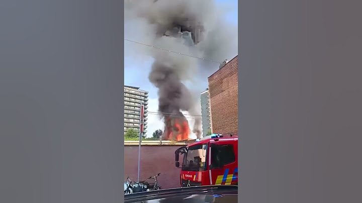 URGENT – Incendie en cours à Koekelberg (Bruxelles)