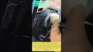 Protecting a Ford Super Duty with Woolwax Rust Inhibitor Spray