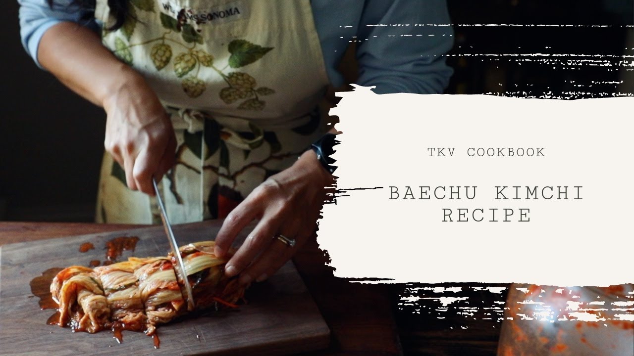 How to make vegan kimchi! THE KOREAN VEGAN COOKBOOK BAECHU KIMCHI RECIPE VIDEO!