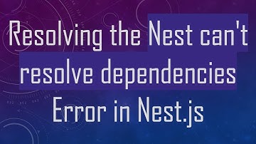 Resolving the Nest can