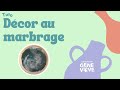 [TUTO DIY] Peinture sur céramique - Technique du marbrage