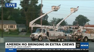 Thousands without power as strong storms down trees, powerlines over the weekend