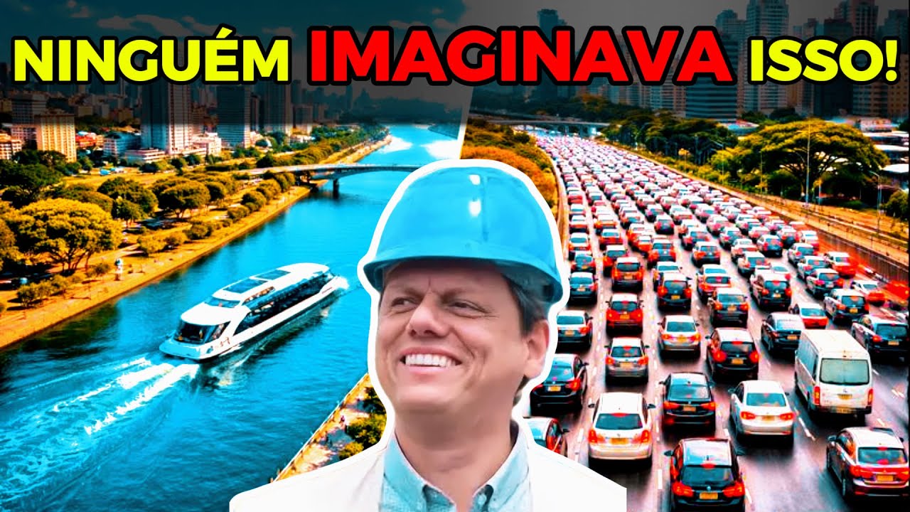 TARCÍSIO DESAFIA O CAOS! O SEGREDO dos rios que a GRANDE MÍDIA ESCONDE de você!