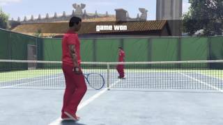 Gta5 Funny Tennis Match with Casey (Really funny)