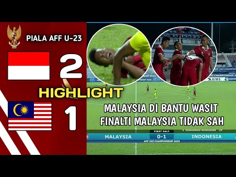 FULL HIGHLIGHT: Hasil AHIR Indonesia vs Malaysia piala AFF U-23.