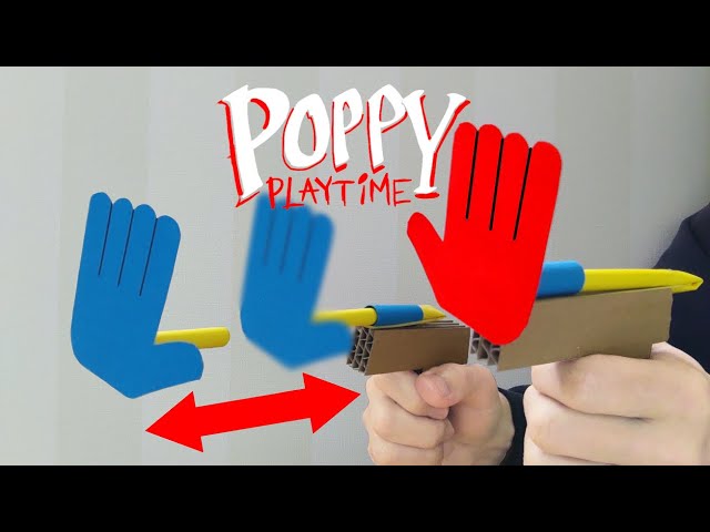 HOW TO MAKE A POPPY PLAYTIME GRAB PACK TOY from Cardboad Craft DIY 