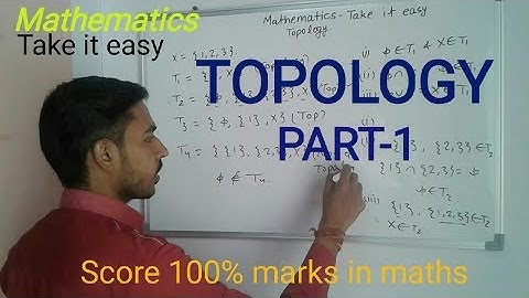 introduction to topology // mathematics / for M.sc/M.A private