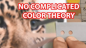 How to pick the right colored pencil - How to match colors  - NO COLOUR THEORY!